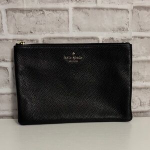 Kate Spade Black Large  Pouch